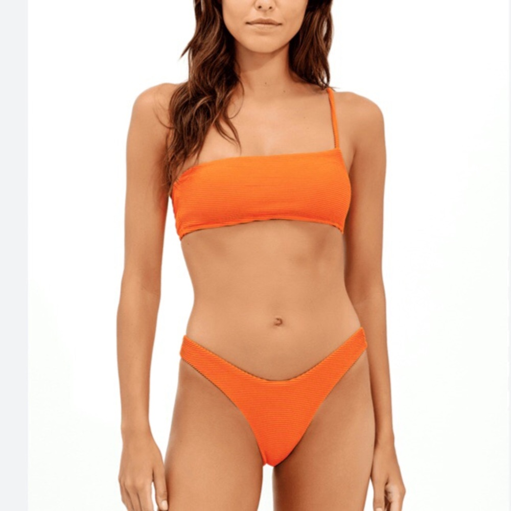 ViX Paula Hermanny Swim Bikini Kayla Ana Top Bottom Set NWT Large